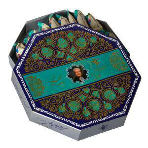 گز لقمه پسته 40 درصد خلال بیدمشکی با گیاه ترنجبین و گز علفی 500 گرمی