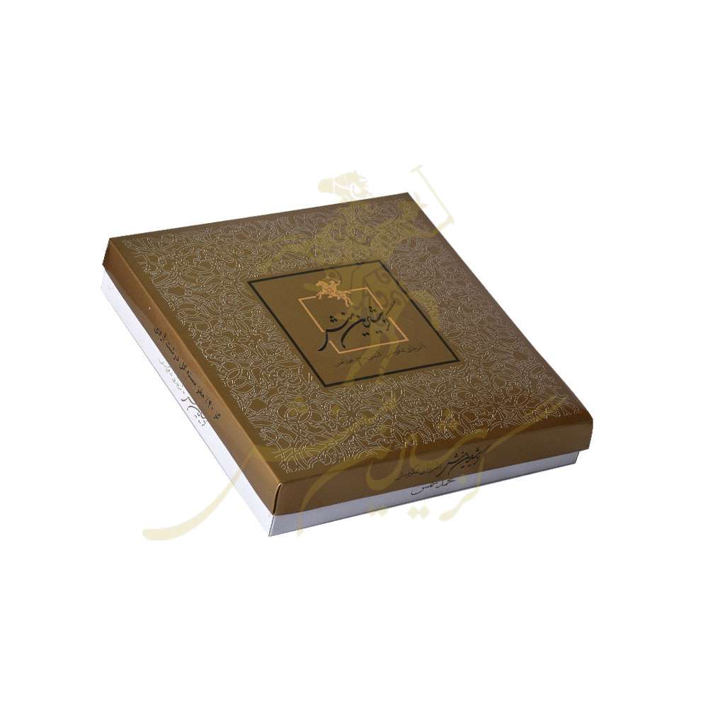 گز آردی گل درشت پسته 40 درصد خلال بیدمشکی با گیاه ترنجبین و گز علفی 500 گرمی