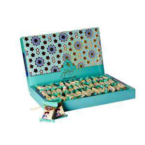 گز لقمه پسته 18 درصد با گیاه ترنجبین 250 گرمی