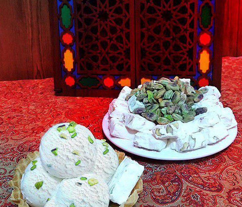 طعم جدید با بستنی گز