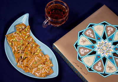 سوهان عسلی تخت مخصوص اصفهان 500 گرمی